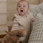 Knitted Romper-Stone.