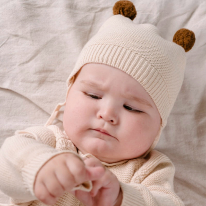Knitted Set- Teddy Ears.