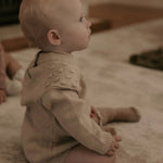 Knitted Spot Detail - Romper.