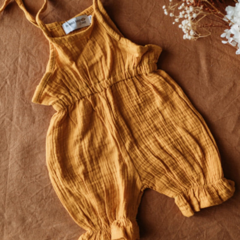 Muslin Cotton lightweight - Playsuit.