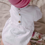 Elegant Linen- Romper.