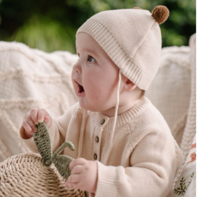 Knitted Set- Teddy Ears.
