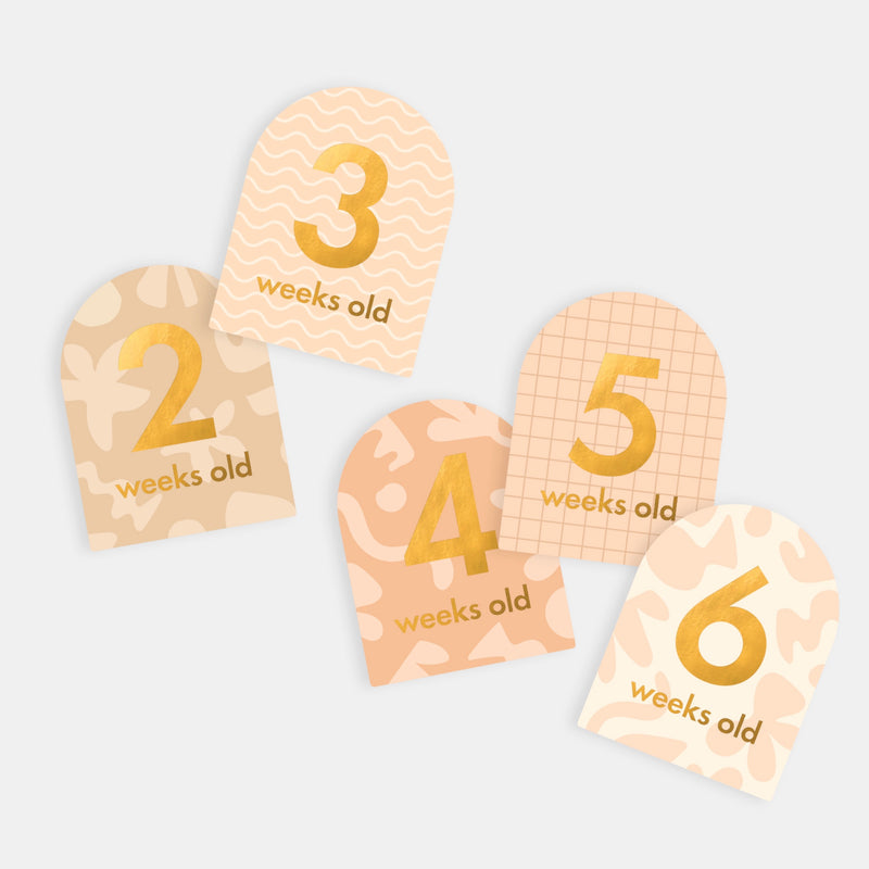 Fox & Fallow - Baby Milestone Cards-Helios.