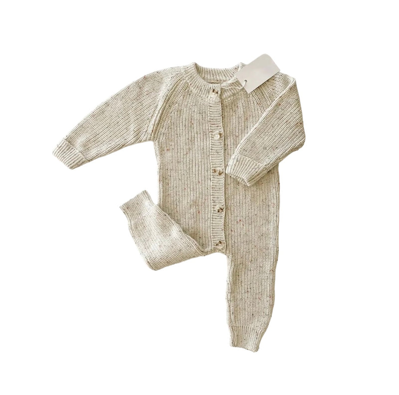 Knitted Onesie Speckle.