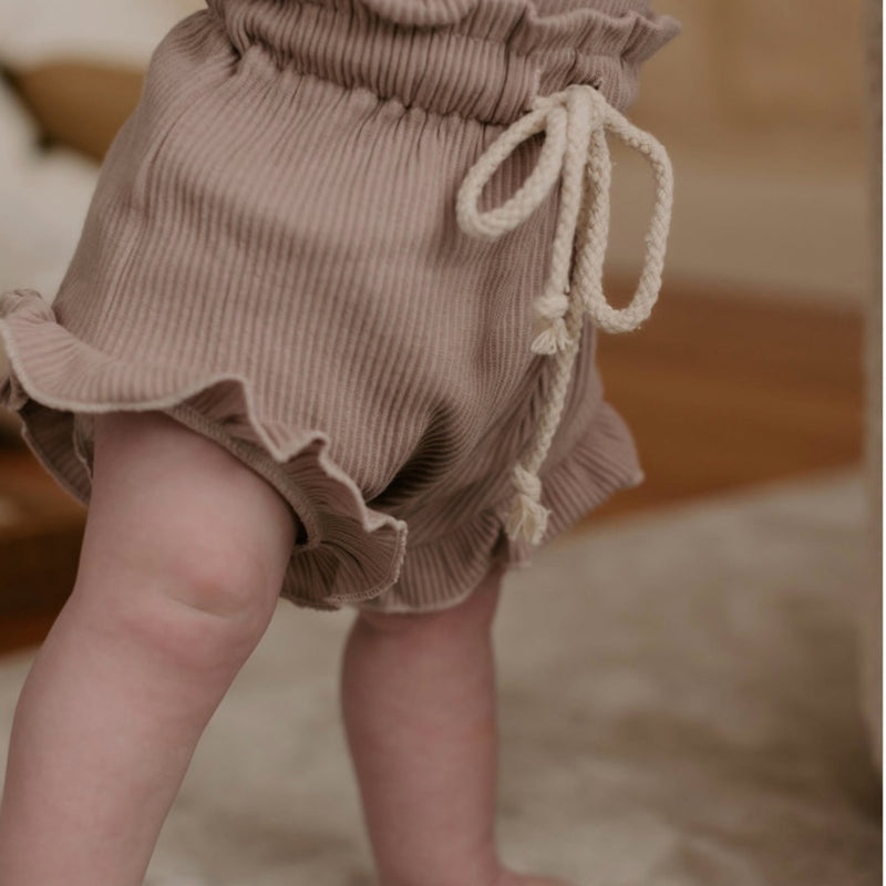 High Waisted Ruffle 2-Piece Set.