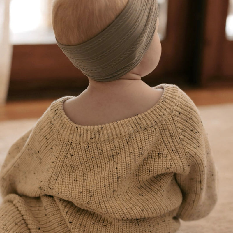 Knitted Onesie Speckle.