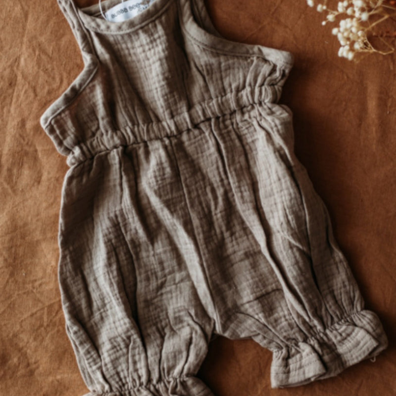 Muslin Cotton lightweight - Playsuit.