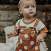 Cotton Overalls - Large Spot.