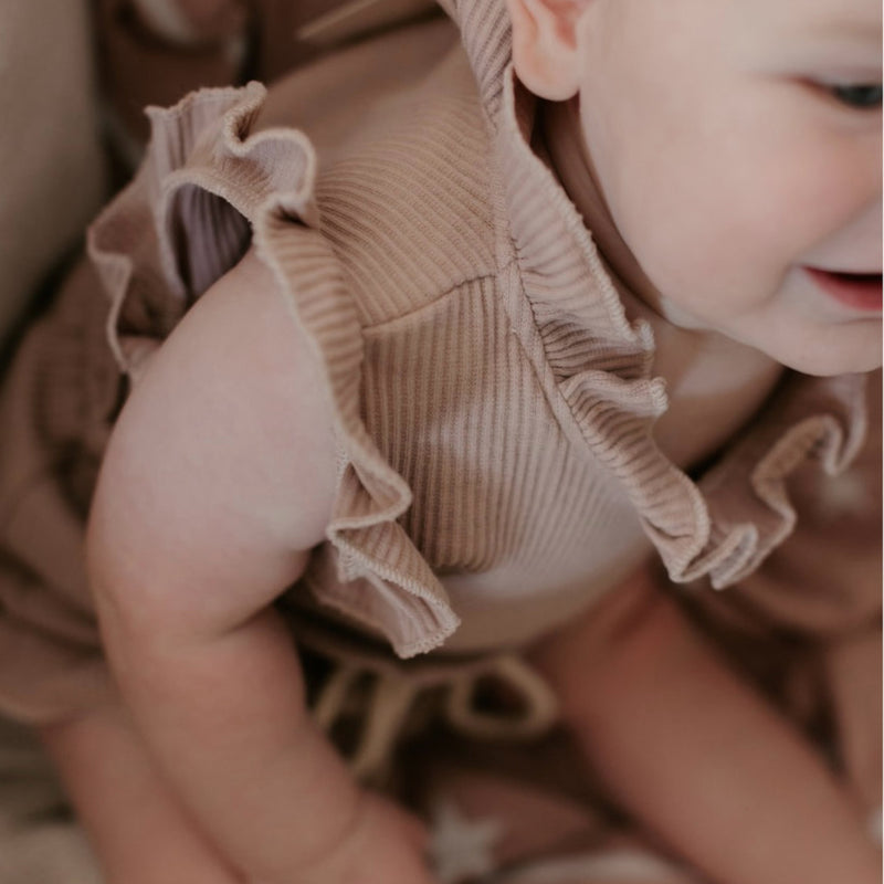 High Waisted Ruffle 2-Piece Set.