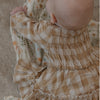 Check Ruffle - Romper