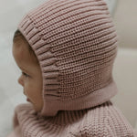 Knitted Romper - Pink.