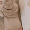 Knitted Romper - Oatmeal.