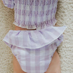 Lilac-Gingham - 2 Piece Set.