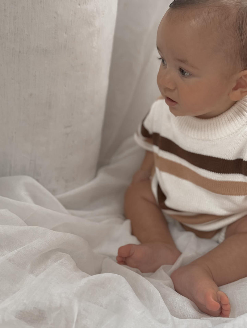 Coco & Caramel Knitted Set.