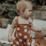 Cotton Overalls - Large Spot.
