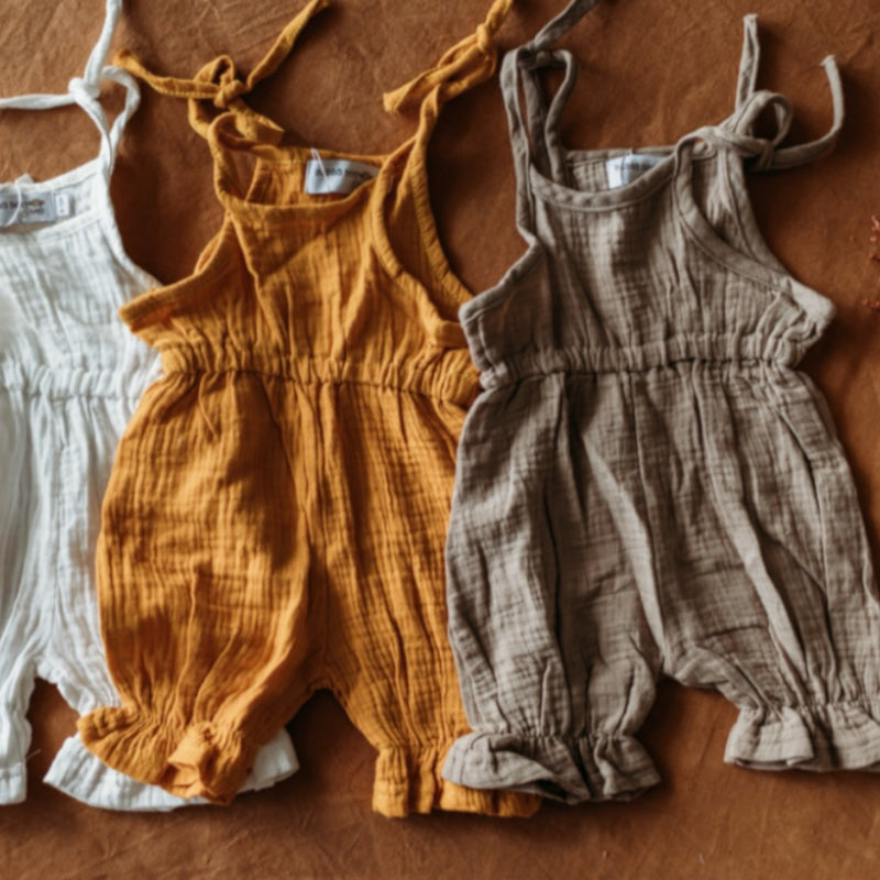 Muslin Cotton lightweight - Playsuit.