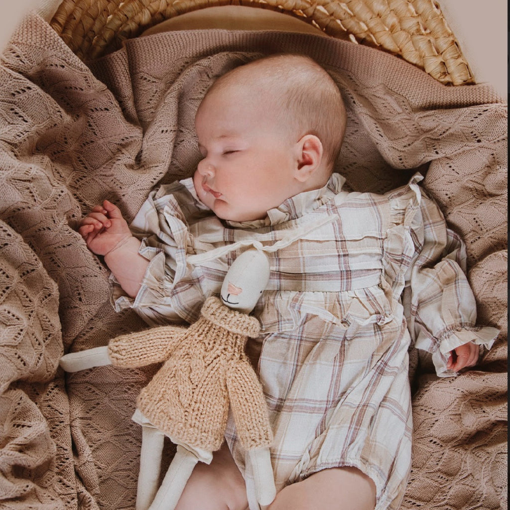 Ruffle Plaid - Romper.
