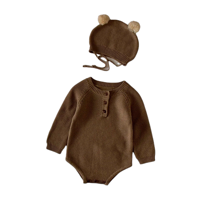 Knitted Set- Teddy Ears.