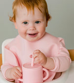 Starting Solids-Baby's First Straw Cup.