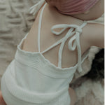 Fine Knitted White - 2 Piece Set.