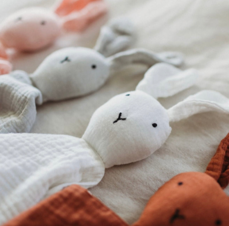 Bub bunny plush comfort blankie hotsell