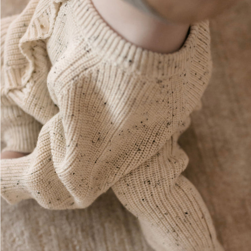Knitted Onesie Speckle.