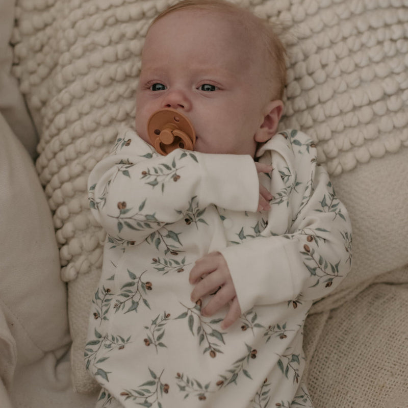 Organic Onesie-Olive Branch.