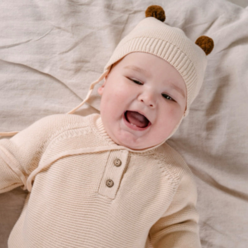 Knitted Set- Teddy Ears.