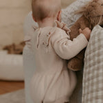 Knitted Romper-Stone.