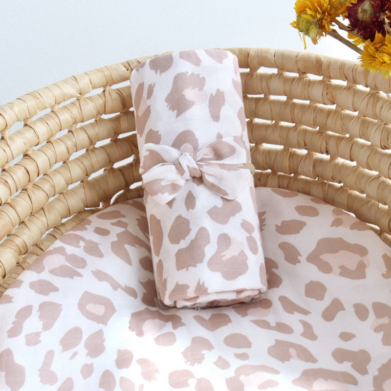 Swaddle - Organic - Cheeky Cheetah.