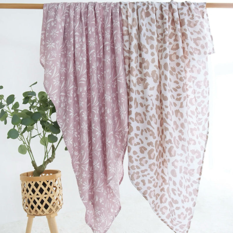 Swaddle - Organic - Cheeky Cheetah.