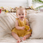 Knitted  Cotton Frill - Romper.