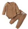 Cable Pattern -2 Piece Set.