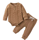 Cable Pattern -2 Piece Set.