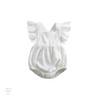 Cotton Ruffle Detail - Playsuit.