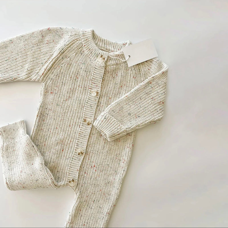 Knitted Onesie Speckle.