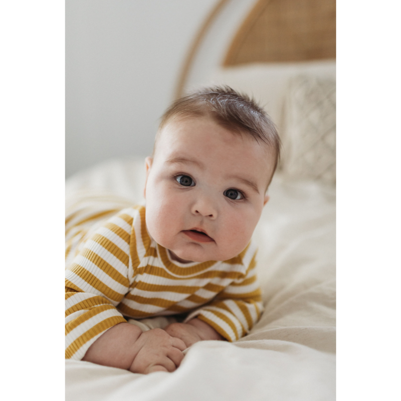 Stripe Waffle Cotton -2 Piece Set.