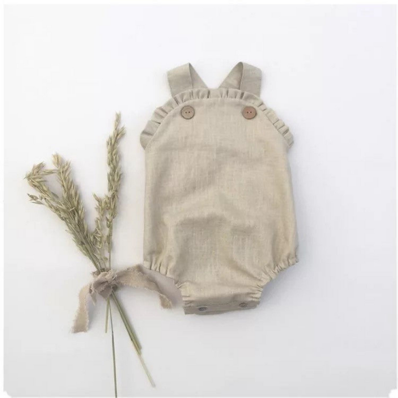 Cotton Frill - Suspender Romper.