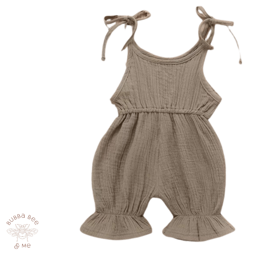 Muslin Cotton lightweight - Playsuit.