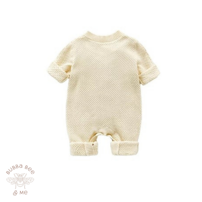 Knitted Cable Pattern - Onesie.