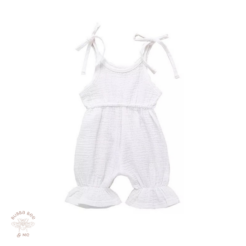Muslin Cotton lightweight - Playsuit.