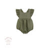 Cotton Ruffle Detail - Playsuit.