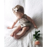 Cotton Frill - Suspender Romper.