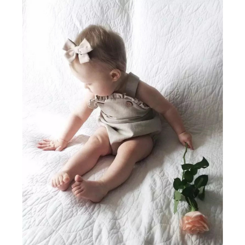 Cotton Frill - Suspender Romper.