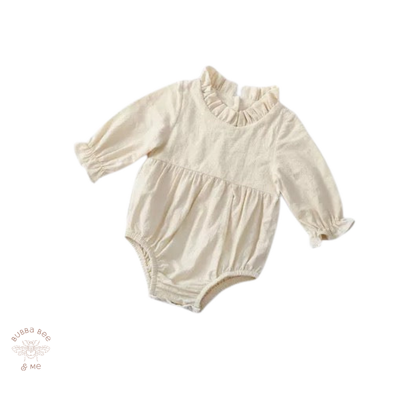 Elegant Linen- Romper.