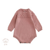 Knitted Spot Detail - Romper.