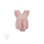Cotton Ruffle Detail - Playsuit.