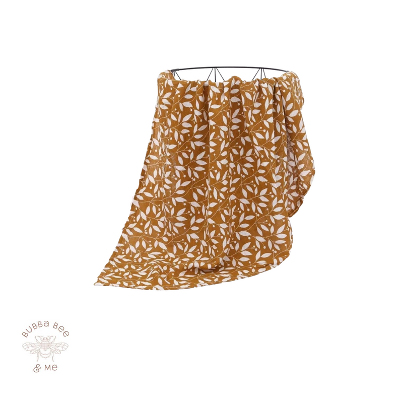 Swaddle - Organic - Botanical Mustard.
