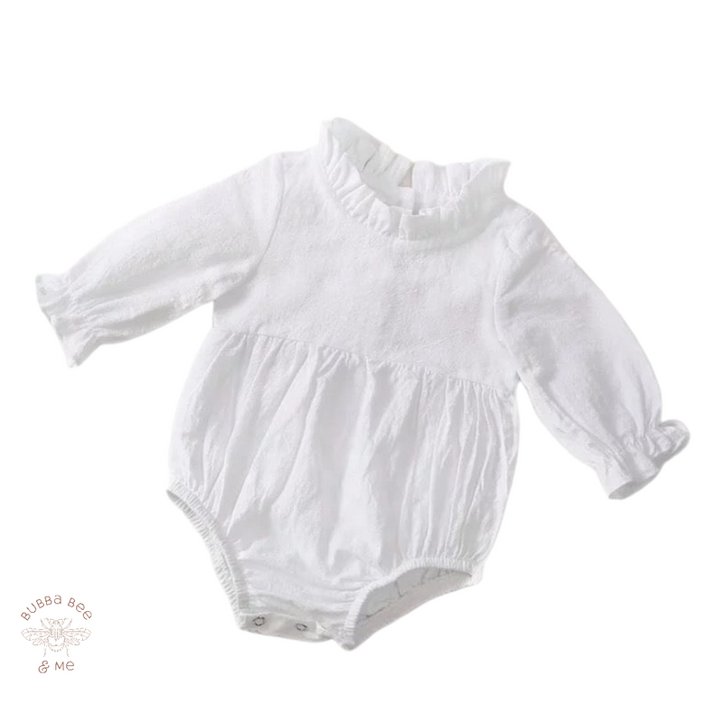 Elegant Linen- Romper.