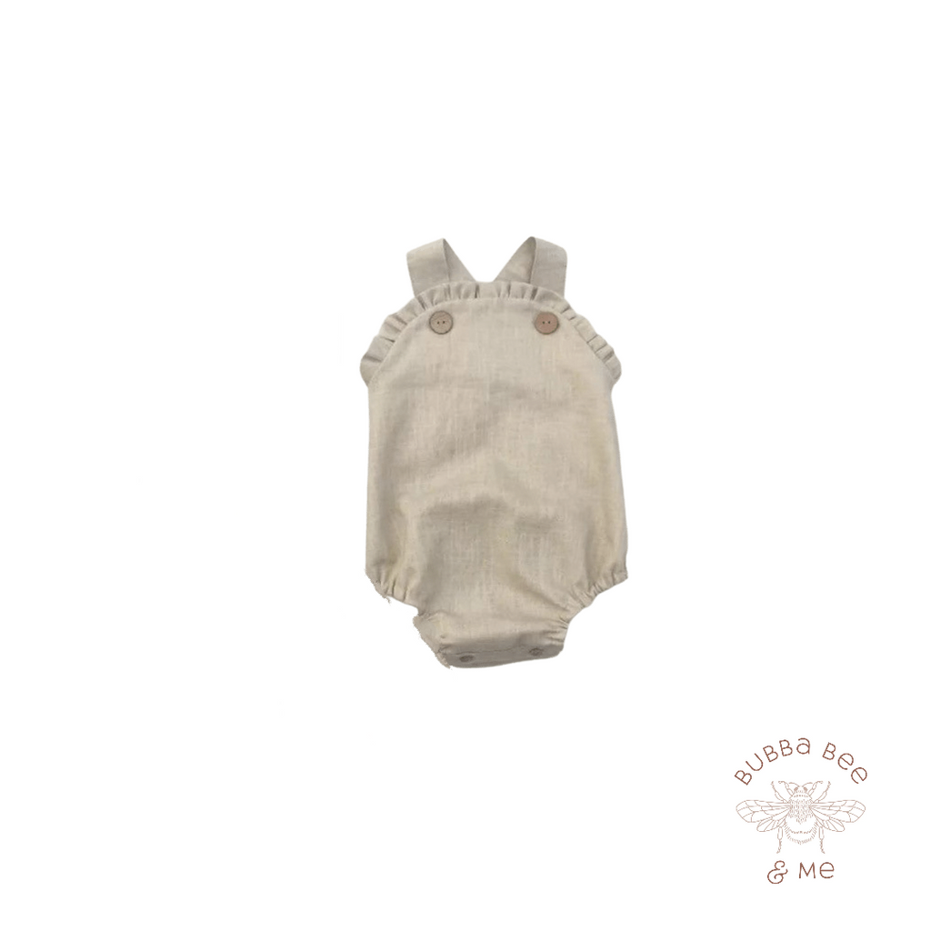 Cotton Frill - Suspender Romper.